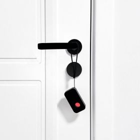 SM007 Portable Hidden Camera Detector Anti Detector Mini Pinhole Camera Finder Anti-Theft Alarm - black