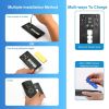 WiFi Video Doorbell Wireless Door Bell 720P HD WiFi Security Camera - Black
