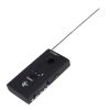 CC308+ Security Camera Detector - Anti Camera Laser - Camera Detector - Hidden Camera Detector - Camera Laser Lens GSM Device Finder - black