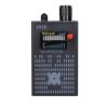 G318 Bug Detector Anti Spy Amplification Signal Detector Bug Camera Wireless Detectors GPS RF Scanner Finder - black