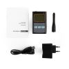 IBQ102 Portable Hand-Held Wide Range 10MHz-2600MHz Sensitive Frequency Meter Tester Counter For Two-Way Ham Radio - black