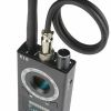 K18;  Mini RF Signal/Magnet Detector;  1MHz-12GMHz;  Anti-Sniffer; Anti-Tracker;  Camera Lens Detector - black